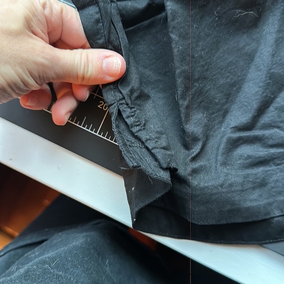 Jcrew Factory Jeweled Collar Black Tuxedo Shirt Small - Picture 4 of 4